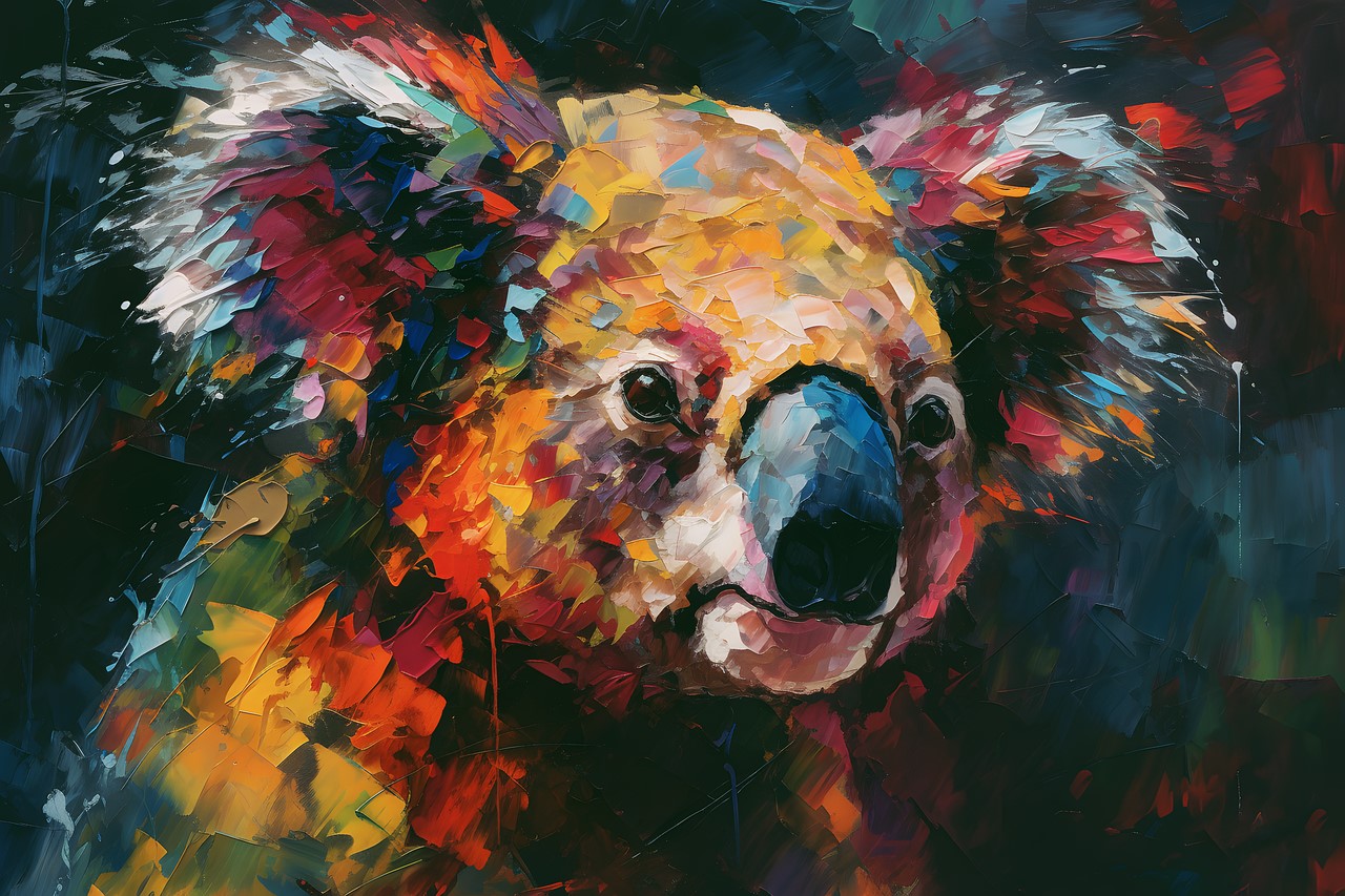 Second Koala Painting