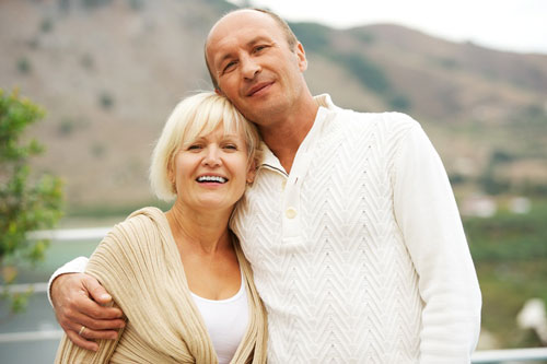 Photo of Brad and Stacie, professional Summit Farms breeders